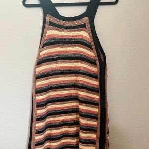 Free People Crochet Dress, M